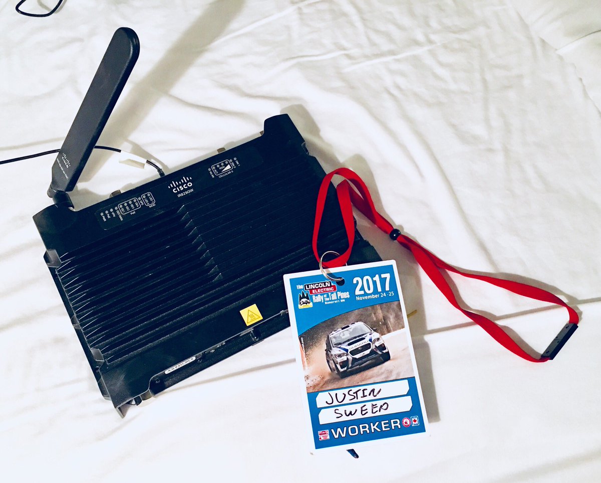 cantechit's tweet photo. Our weekend of stress testing the @CiscoCanada #IOT #IR829 router is complete!   It survived harsh conditions strapped to the roll cage of a rally car over 180km of abusive rally roads.   Now back to the #TOinnovate lab to regroup #IndustrialGrade https://t.co/6hPXVN9nWS