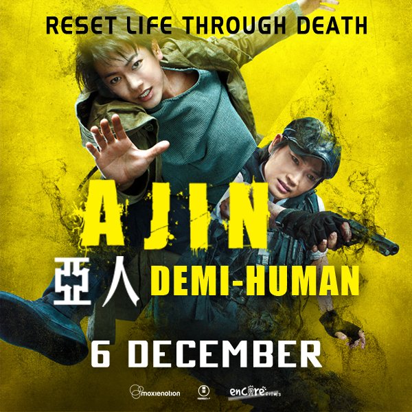 carafunapp's tweet photo. Are you ready for life after death? It's kinda scary out there! To know more about life after death experience, let's join us in the exclusive screening of Ajin Demi-Human at CGV Grand Indonesia on Nov 30th 2017.. Find out how below!

#AjinID #Moxiegiveaway #WeLoveCarafun https://t.co/2oH7sdmx7p