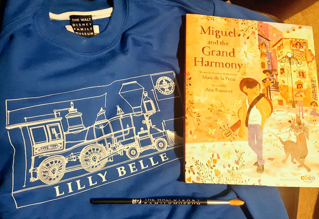 spacebug76's tweet photo. My #SmallBusinessSaturday purchases @WDFMuseum
A little for me, a little for my nieces 😊 @mattdelapena #AnaRamirez #PixarCoco #LilyBelle #Disney https://t.co/rd53NMdZbg