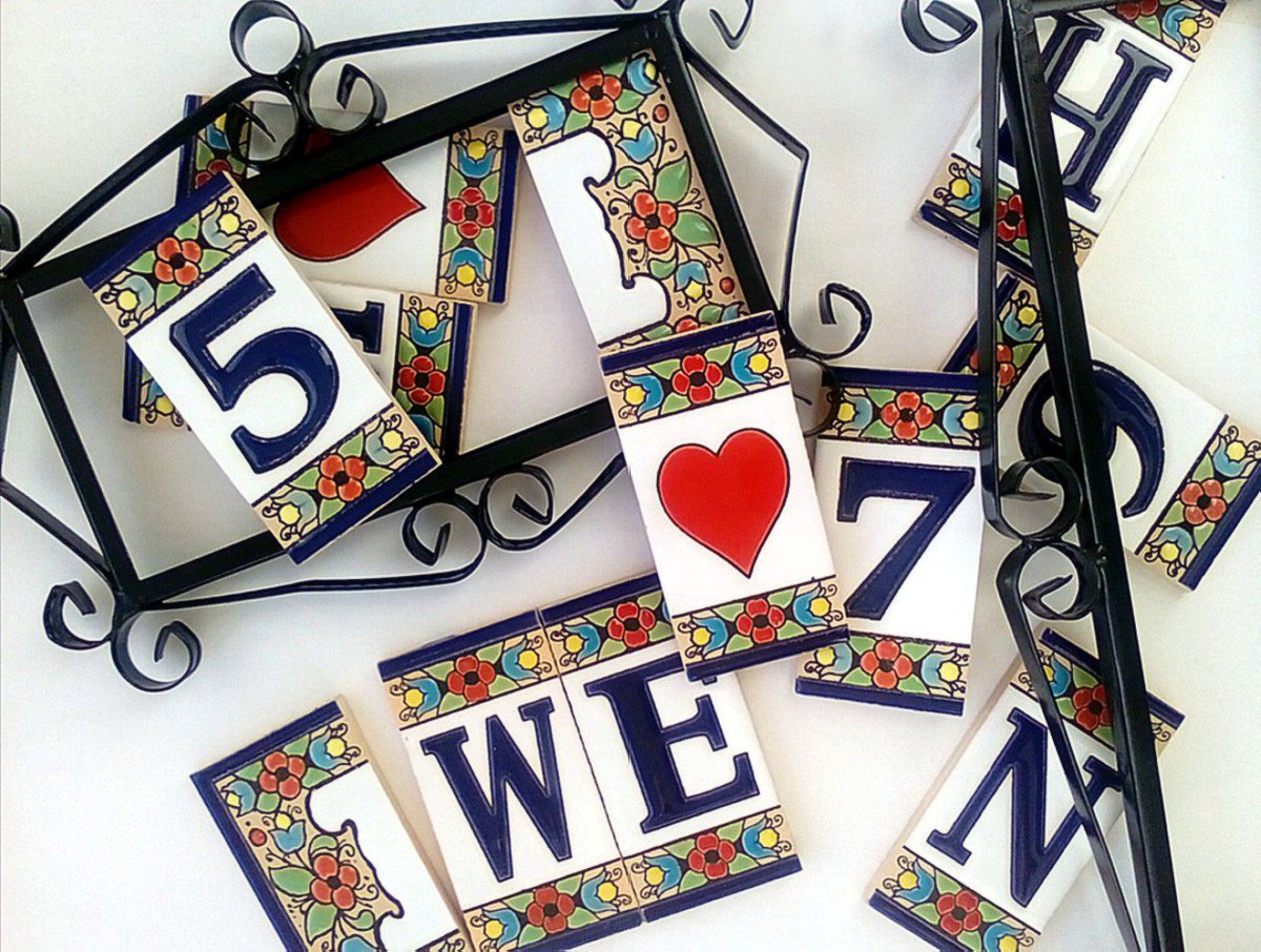 CanaryTreasury's tweet photo. Custom ceramic tile plaque made to order https://t.co/eRHEWtRIjt #ceramic #housenumber #homedecor https://t.co/RyuZkYgNsq