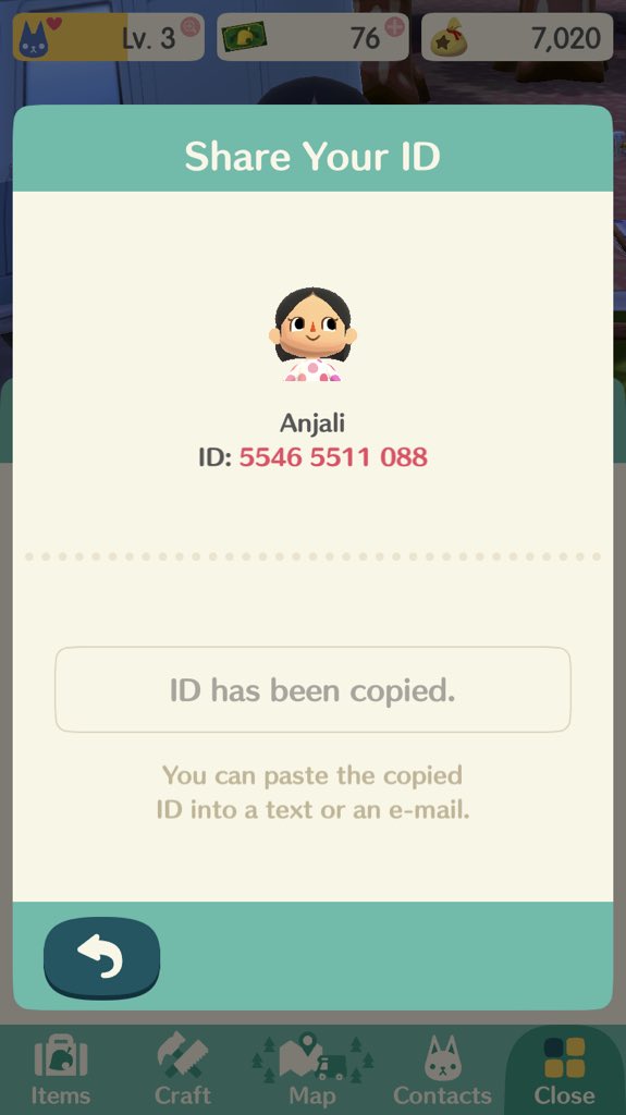 honestlyanjali's tweet photo. Let’s be friends 🤗 #AnimalCrossingPocketCamp #friendid https://t.co/VNhpHrZYrf