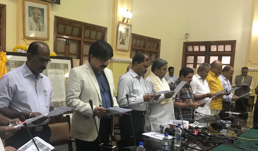 CM of Karnataka (@cmofkarnataka) on Twitter photo Remembering the framers of our Constitution, CM <a href="/siddaramaiah/">Siddaramaiah</a> unveiled a plaque of the Preamble in Vidhan Soudha today. He also renewed his pledge to uphold the Constitution of India. #Constitutionನಮ್ಮDharma Remembering the framers of our Constitution, CM <a href="/siddaramaiah/">Siddaramaiah</a> unveiled a plaque of the Preamble in Vidhan Soudha today. He also renewed his pledge to uphold the Constitution of India. #Constitutionನಮ್ಮDharma
