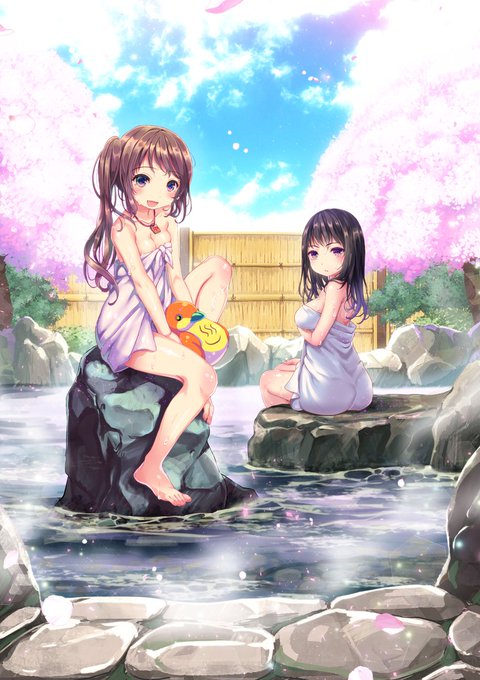温泉大好きのtwitterイラスト検索結果