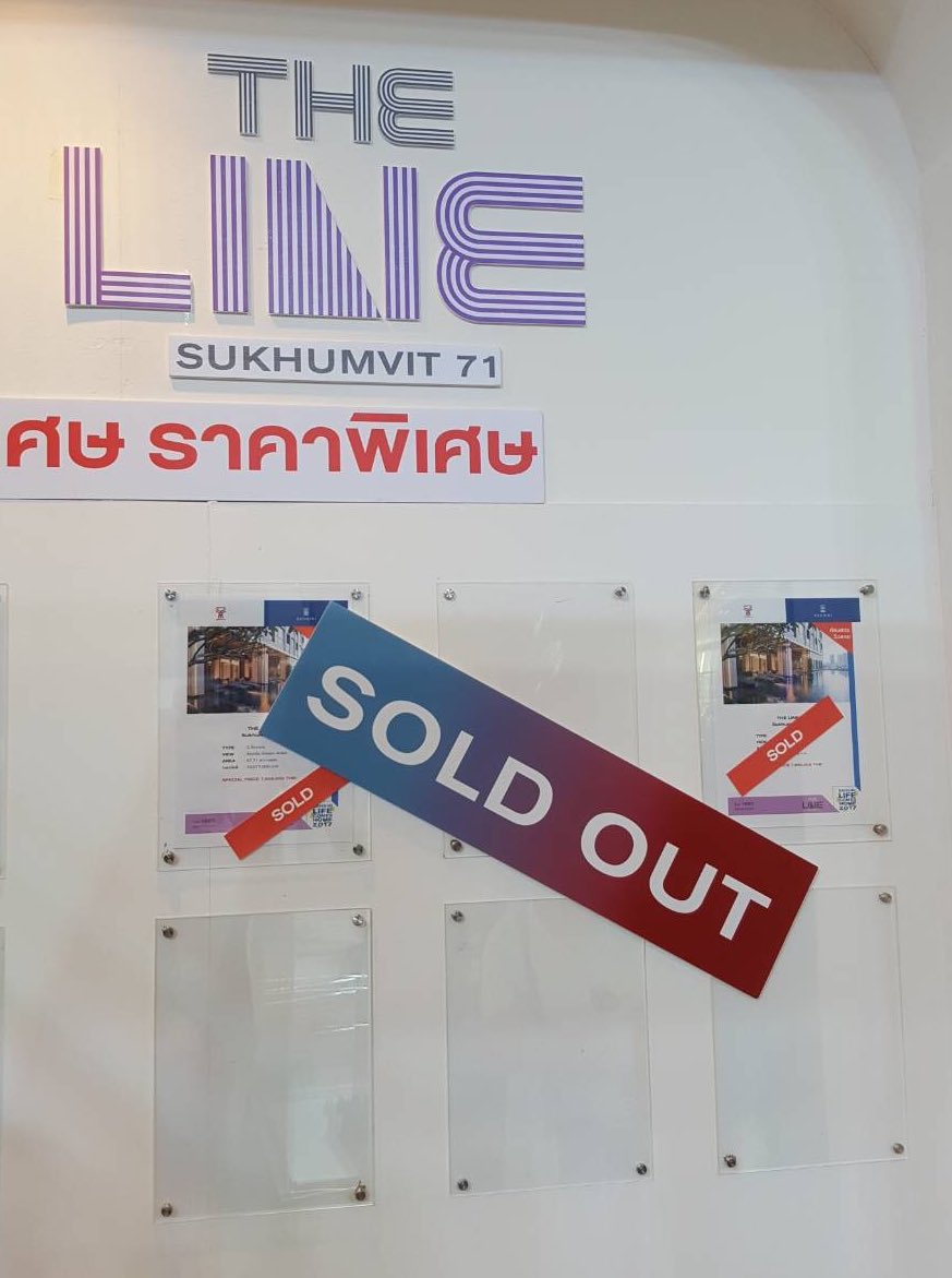 SansiriPLC's tweet photo. #LifeComesHome2017 #SiriLifeTech #LastDaySpecialDeals #TheLINESukhumvit71 เดอะ ไลน์ สุขุมวิท 71 Sold Out เป็นที่เรียบร้อยแล้วค่ะ
ลงทะเบียนรับส่วนลดและสิทธิพิเศษในงานได้ที่ https://t.co/8Ei8yP6G9Q https://t.co/8GDuILryrw