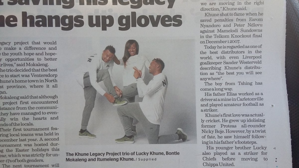 BontleMokaleng's tweet photo. Connect with us @KhuneLegacy on @SundayWorldZA @IIKHUNE_32_16 @luckykhune #WeRiseByLiftingOthers https://t.co/bR8ytNcaLo