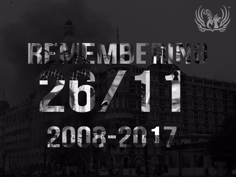 Mithibaikshitij's tweet photo. Mithibai Kshitij salutes all the martyrs and heroes who saved the hostages on 26/11 nine years ago and remembers the victims of that tragic day. https://t.co/zH7YxkphKD