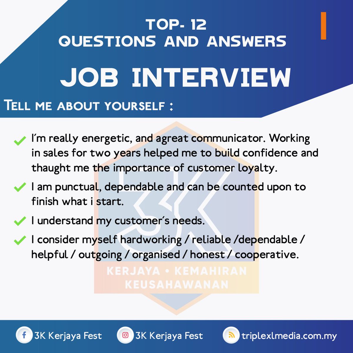 Questions for job interview. Interview answers. Answers to correspondents. Common interview questions. Job interview questions.