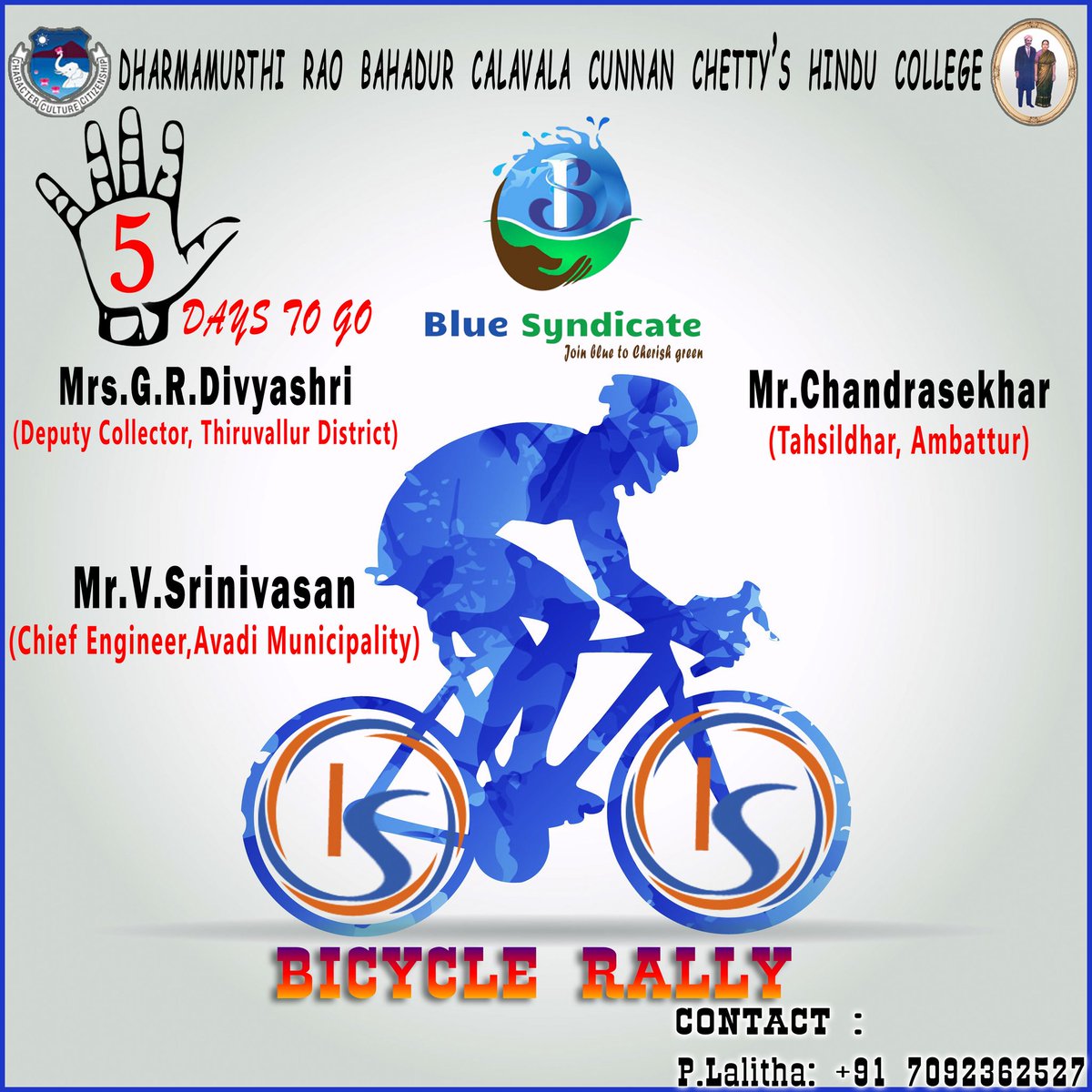 water_wct's tweet photo. BLUE SYNDICATE#Bicyclerally 🚵🚴🚵...

5Days To Go... https://t.co/KQktCMRFzG