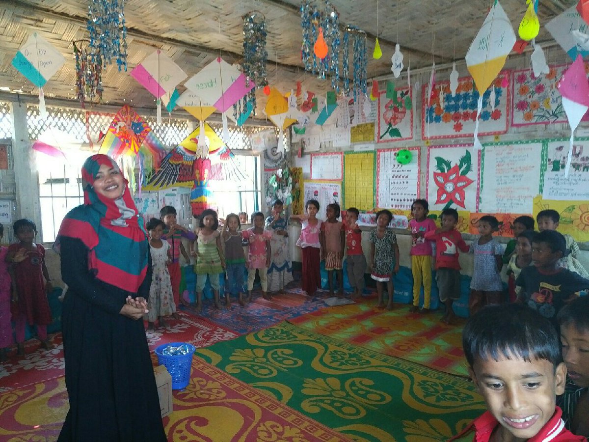 BadrJafar's tweet photo. A horrendous failure of #humanity, on so many levels. Utterly shameful. Eye-opening visit to desperate #Rohingya communities in Bangladesh with @TheBigHeartUAE and @Refugees, who are doing incredibly important work. A phenomenal testament to the #resilience of the human spirit. https://t.co/q9bDK2Od4s