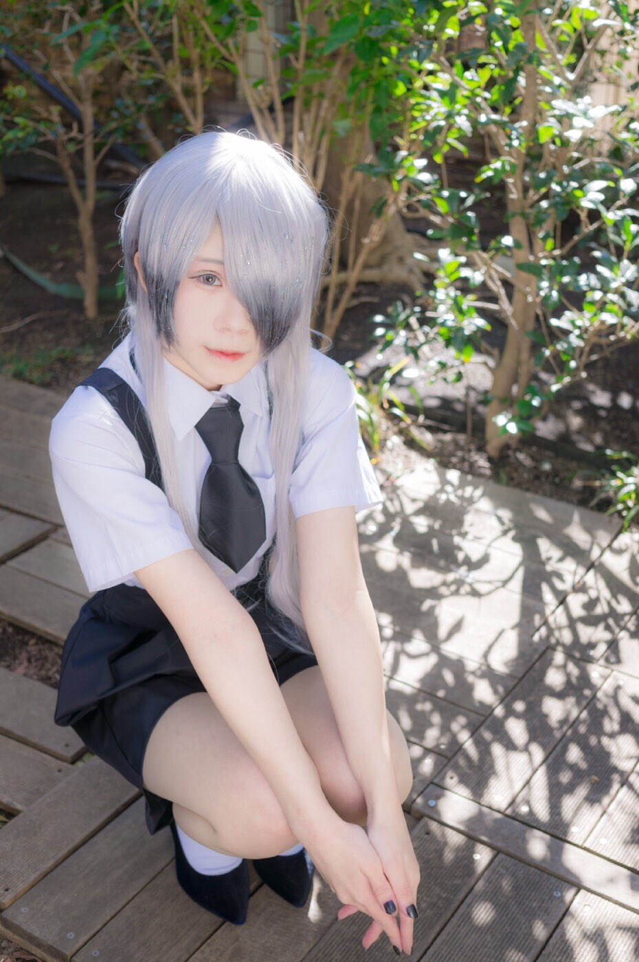 宝石の国 コスプレ ウィッグ ゴーストクォーツ