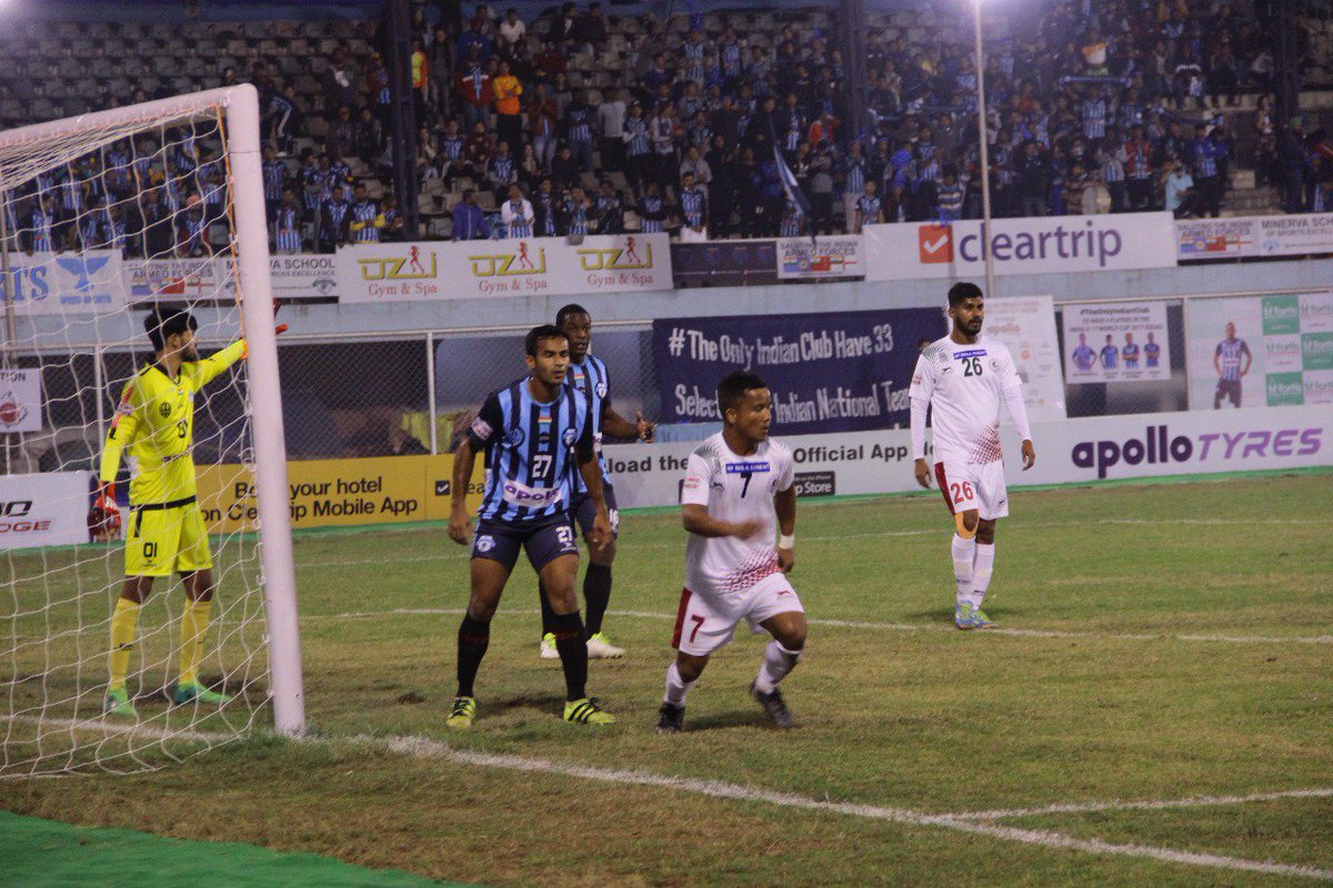 minervapunjabfc's tweet photo. ЁЯУ╕ Few clicks from last evening which saw us share spoils with @Mohun_Bagan at the opener of @ILeagueOfficial season (1/2) тЪ╜
#chakdephatte #MPFCvMB https://t.co/TWjua0xvWU