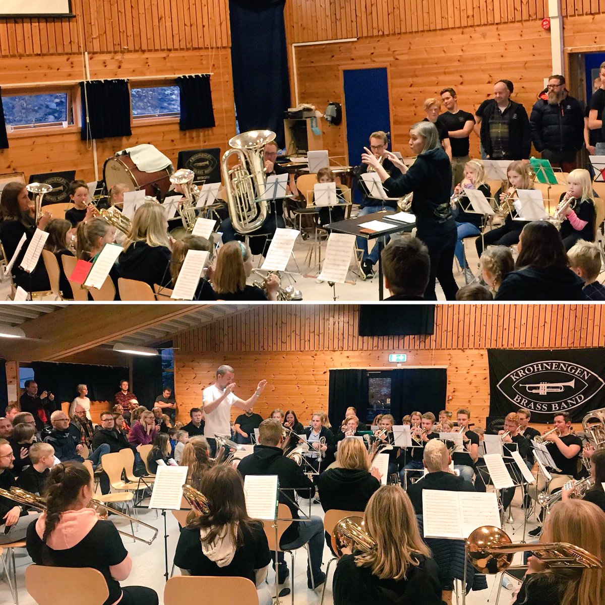 Nærmere 50 skolekorpsmusikanter og aspiranter deltok på KBB UNG i går. Fullt hus og stormende jubel på Meyermarken, da aspirantkorpset og hovedkorpset fremførte resultatet av dagens intensive jobbing. Stor stas og vi gleder oss allerede til neste gang! #kbbung #allesnakkerkorps