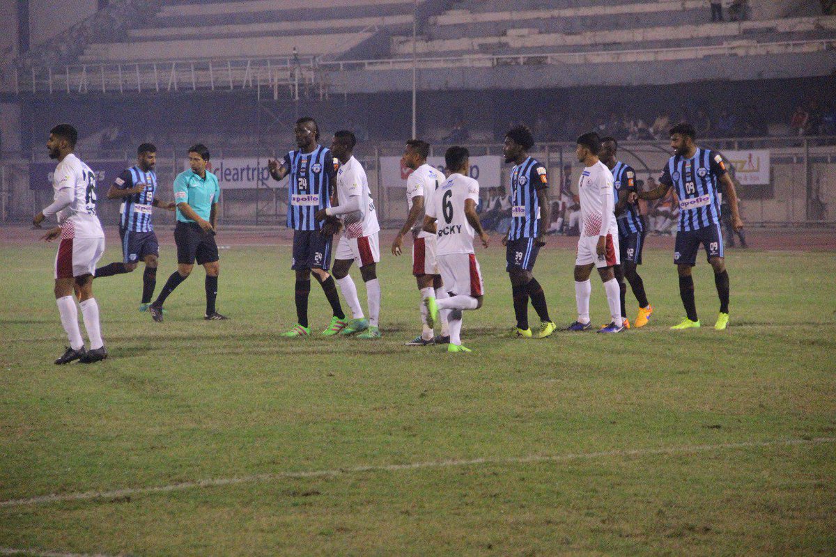 minervapunjabfc's tweet photo. ЁЯУ╕ Few clicks from last evening which saw us share spoils with @Mohun_Bagan at the opener of @ILeagueOfficial season (2/2) тЪ╜
#chakdephatte #MPFCvMB https://t.co/IBXYaYgkiy