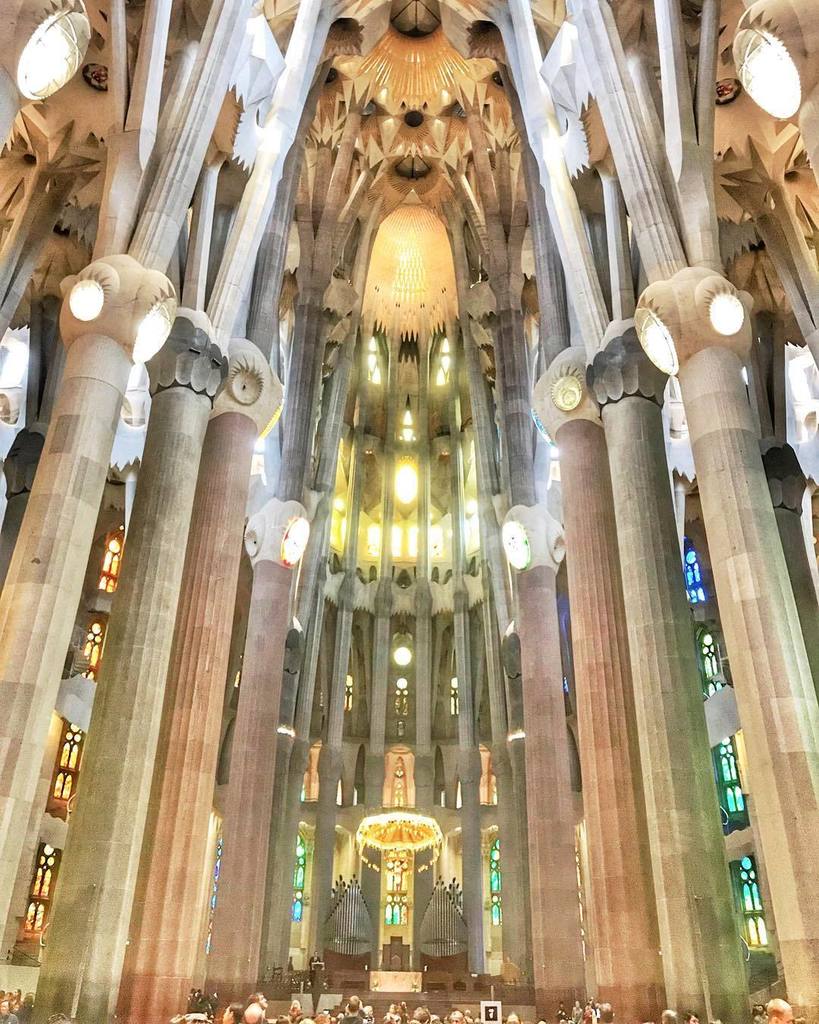WineWithKat's tweet photo. The interior of the #sagradafamilia is stunning. 
#barcelona #barcelonagram #spain .
.
.
.
.
#iwillbrb #trip #travel #travelgram #expatlife #neverstopexploring #girlgi #globetrotter #globelletravels #onetwotrip #wanderlust #travelwithme #exploremore #hap… https://t.co/a0ZTiPVeVH https://t.co/uCApcwXEoT