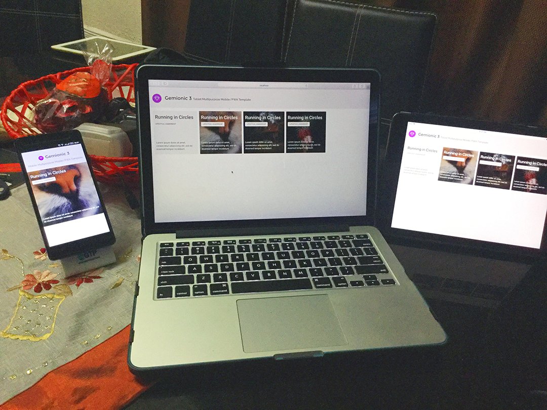 audacitus's tweet image. If anyone asks you why you love @Ionicframework , show them this - Real time native testing across multiple devices. People used to pay for double digits for this back in the day! #BestThingsInLifeAreFree #IonicDevapp
