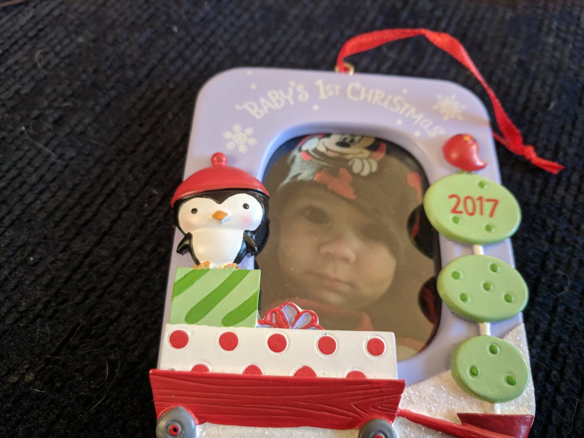 Jennifer_Dawn_A's tweet photo. We're starting an ornament collection for #AaronJon. We'll hang them on our tree until he turns 18, then box them up and give them to him. #Grandson #Christmas #tradition https://t.co/Q78vXqNxnc