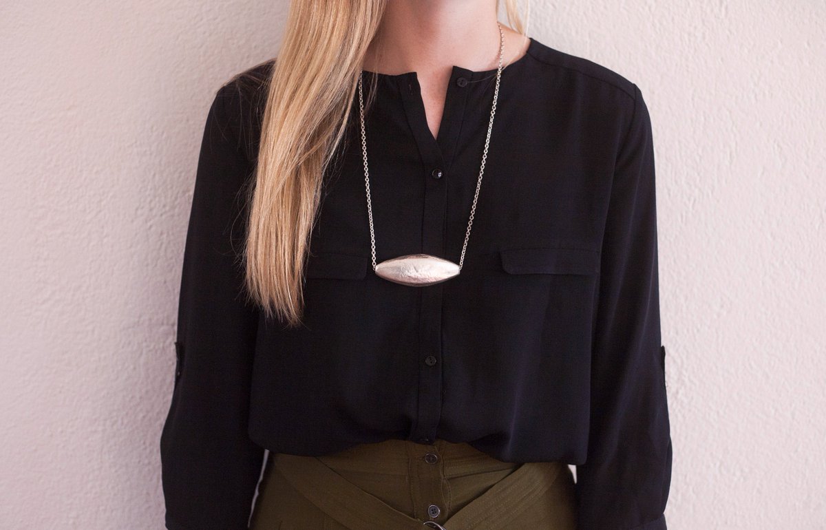 kaligarh's tweet photo. The Silver Tayo Necklace is entirely handcrafted from sterling silver. #artisanmade #slowfashion #ethicalfashion https://t.co/B6UASzGVHO