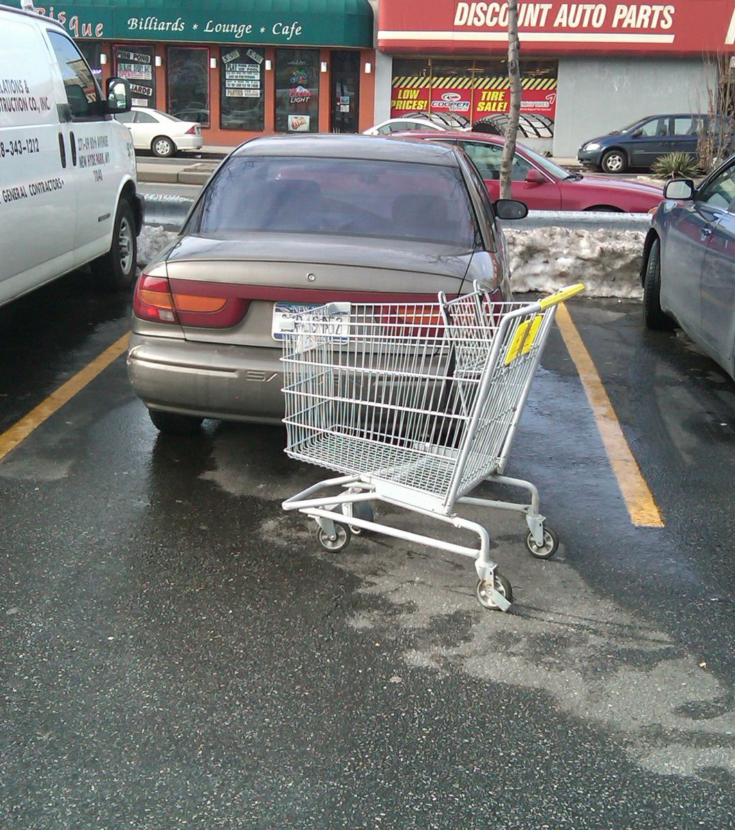 Shopping Cart Car Damage What To Do When Someone