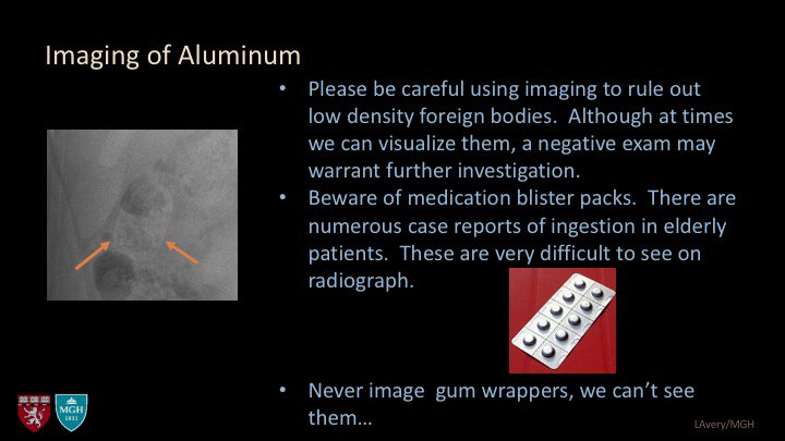 Because people swallow the darndest things...

I will be giving a talk on Toxic and Foreign Body Ingestion at RSNA.  Friday afternoon...I'm sure there will be space. 😜  #MGHimaging #RSNA17 #emrad