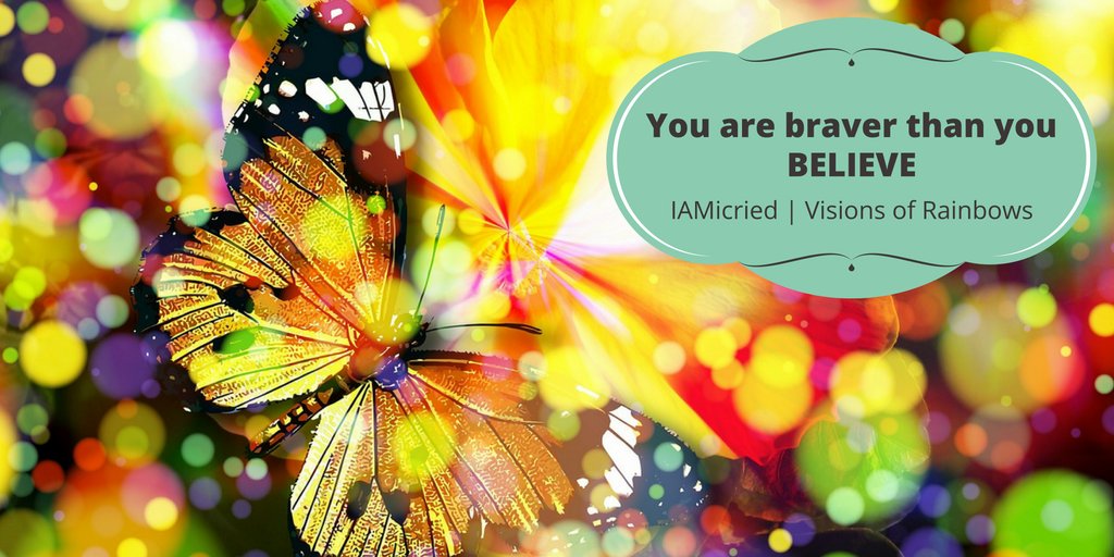 IAMicried's tweet photo. You are braver than you believe.  @IAMicried https://t.co/5jjBnvCRZw  #affirmation https://t.co/eEuizXX9Lj