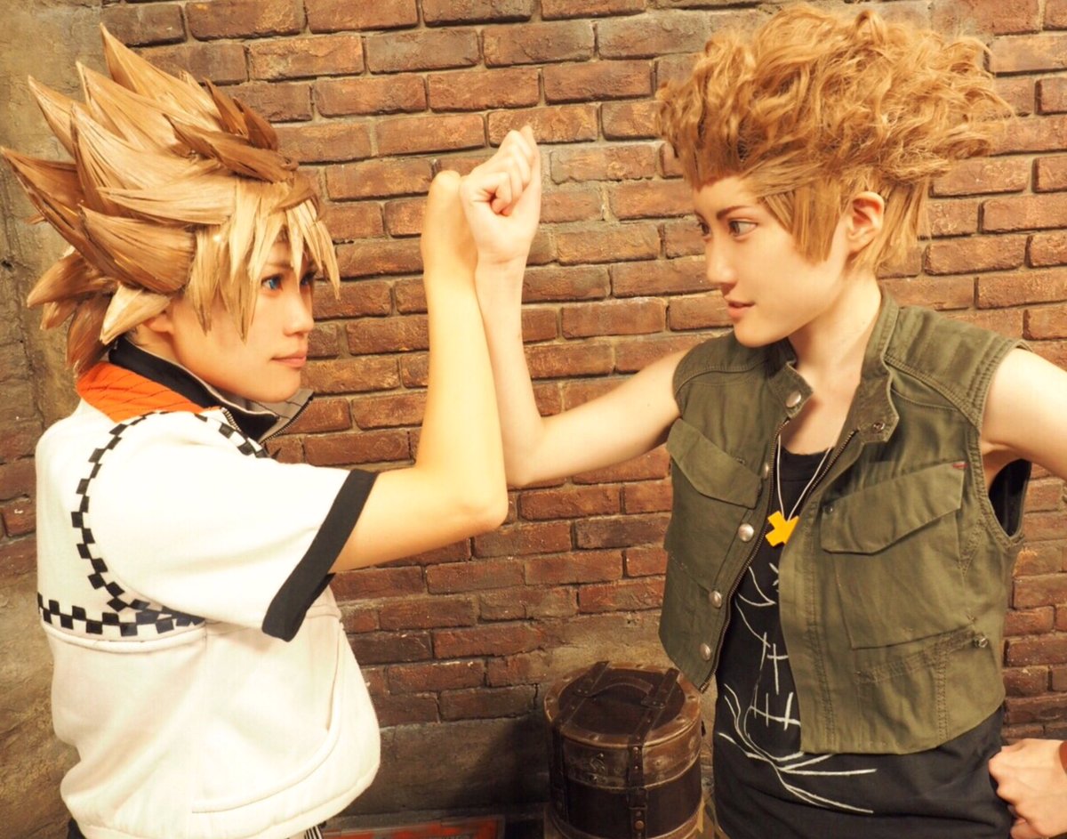 はふり No Twitter Cosplay Kingdomhearts 思い出たくさん作っとかないとな ロクサス なつ ハイネ はふり P まふゆ Kh キングダムハーツ キンハ コス コスプレ