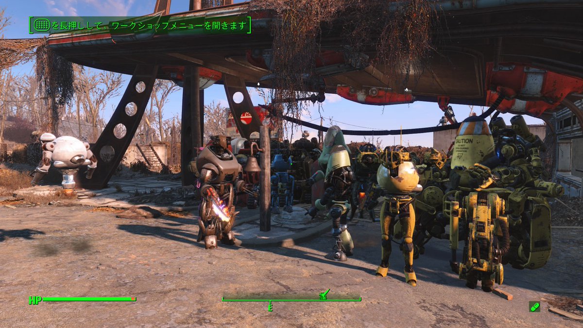 Fo4クラフト レッドロケット トラックストップ Fo4クラフト レッドロケット トラックストップ