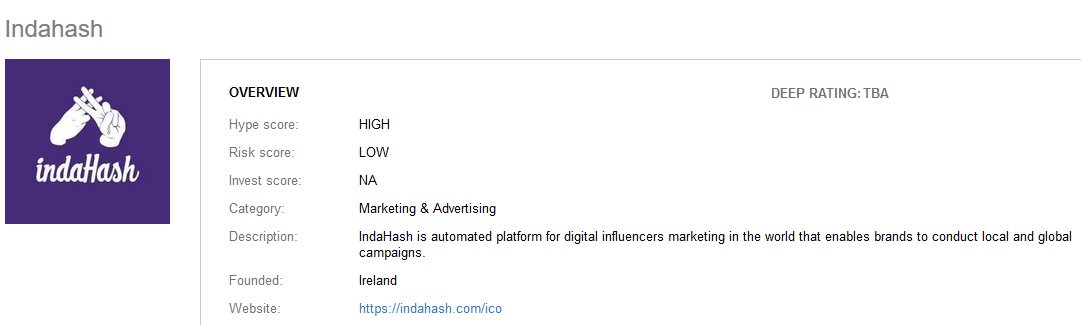 Rate_ICOs's tweet photo. #indaHash
#ICO 08.11.2017-30.12.2017
Tokens: Sale 80%, Influence &amp; education 18%, Reward prog 2%
Total supply: 320M
Symbol: $IDH

Token Sales:
Price: 1 ETH = 3200 - 4480 IDH
Soft cap = 40M IDH
Hard cap =  320M IDH

Bonus: 20%

Accepts: $ETH

Link: https://t.co/URrnLfGCbA 

#sale https://t.co/bxYfDOQtX6