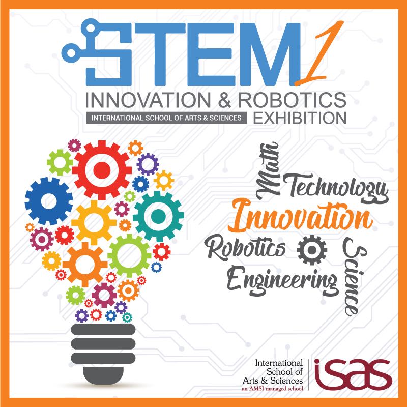 ISAS_Dubai's tweet photo. Join us at the 1st STEM Exhibition @ISAS_Dubai & check out #ISAS_Students #innovation projects! #Science #Technology #Engineering #Math #STEM_ISAS @expo2020dubai @expo2020youth @KHDA #Expo2020 #Dubai #إكسبو2020 https://t.co/cjkwfBZPgF