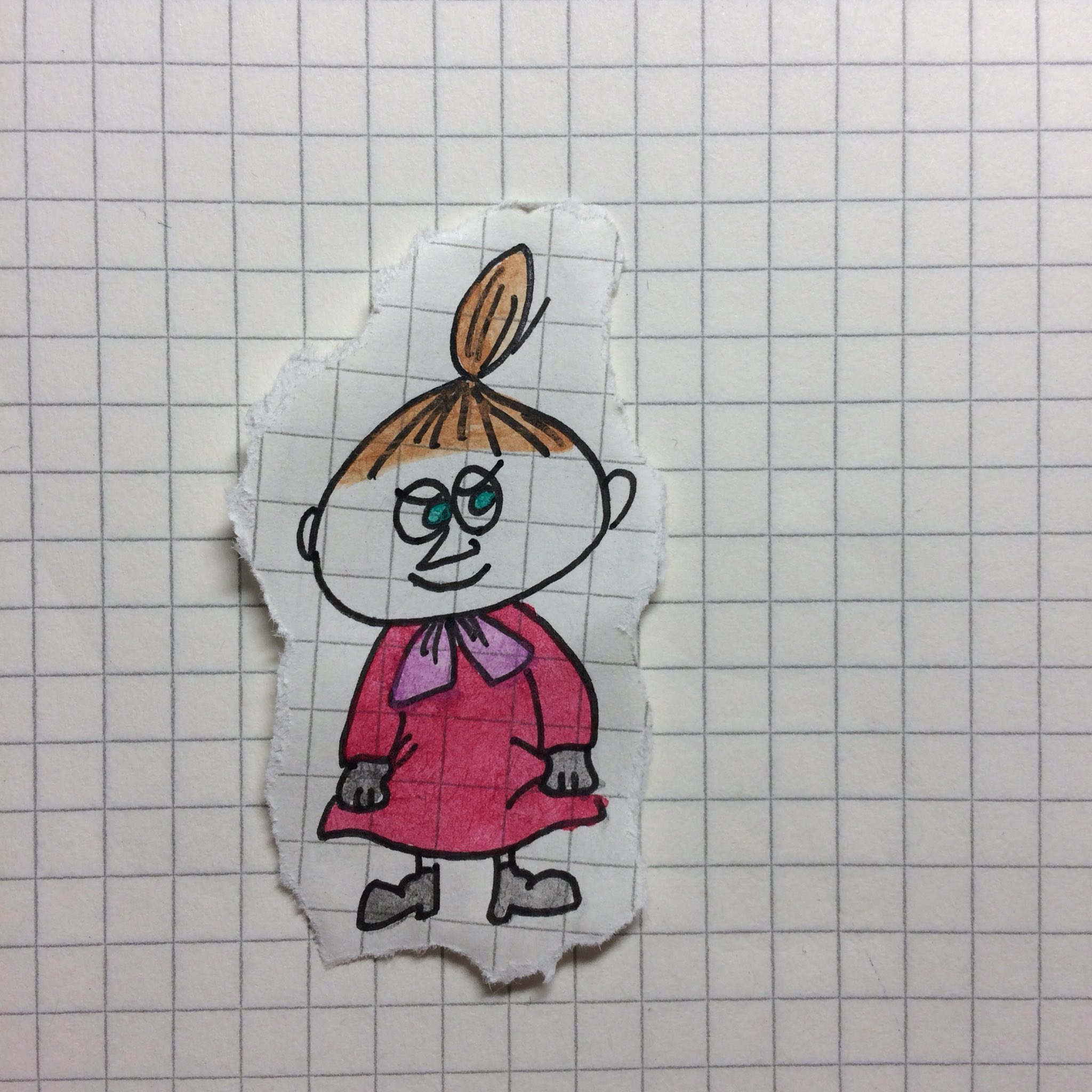 ドギョムまる A Twitter 今日はたくさん書いたなぁ テスト前なのに W イラスト ムーミン リトルミイ かわいい らくがき フォロバ T Co Kceudormfi Twitter