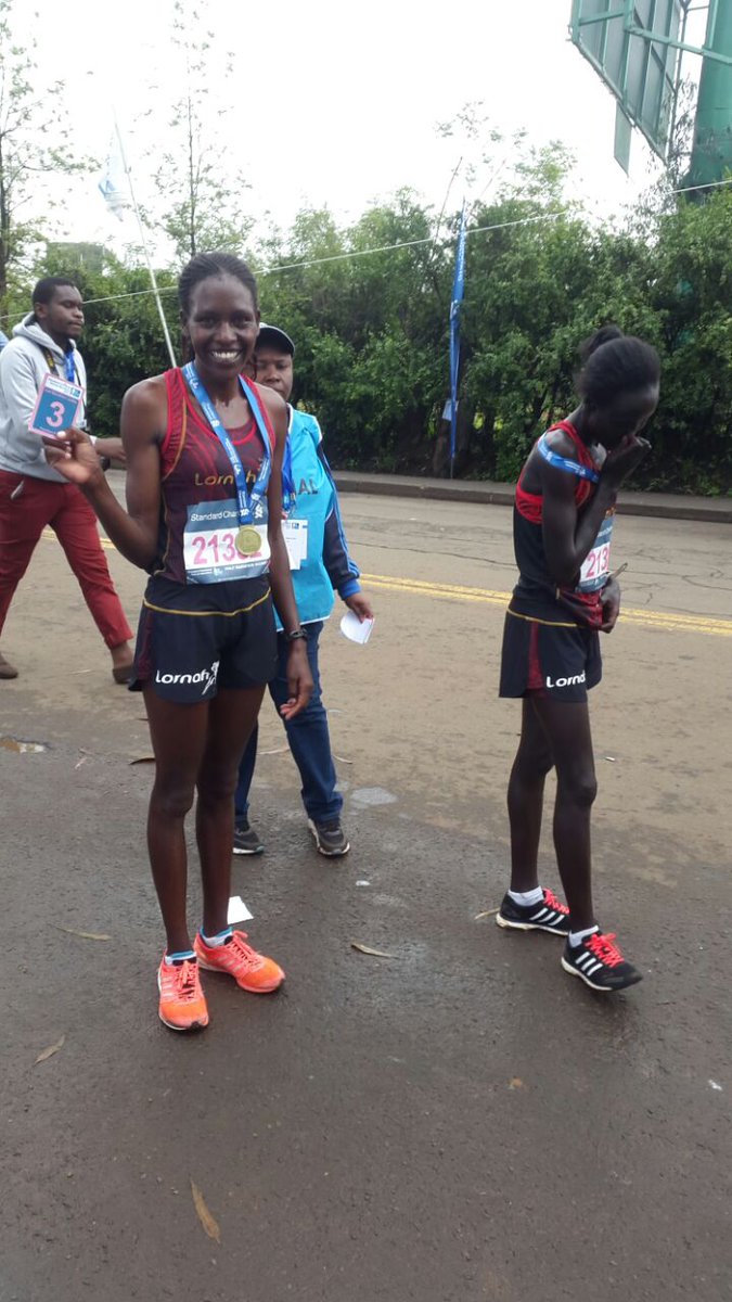 lornahkiplagat's tweet photo. So extremely proud !! #TeamLornah won @NairobiMarathon 10 K and 42 K ! Further 2nd place 10 K, 3rd in 21K and 4th in 42 K. Most successful team in Nairobi today !! https://t.co/059VvoWyLm