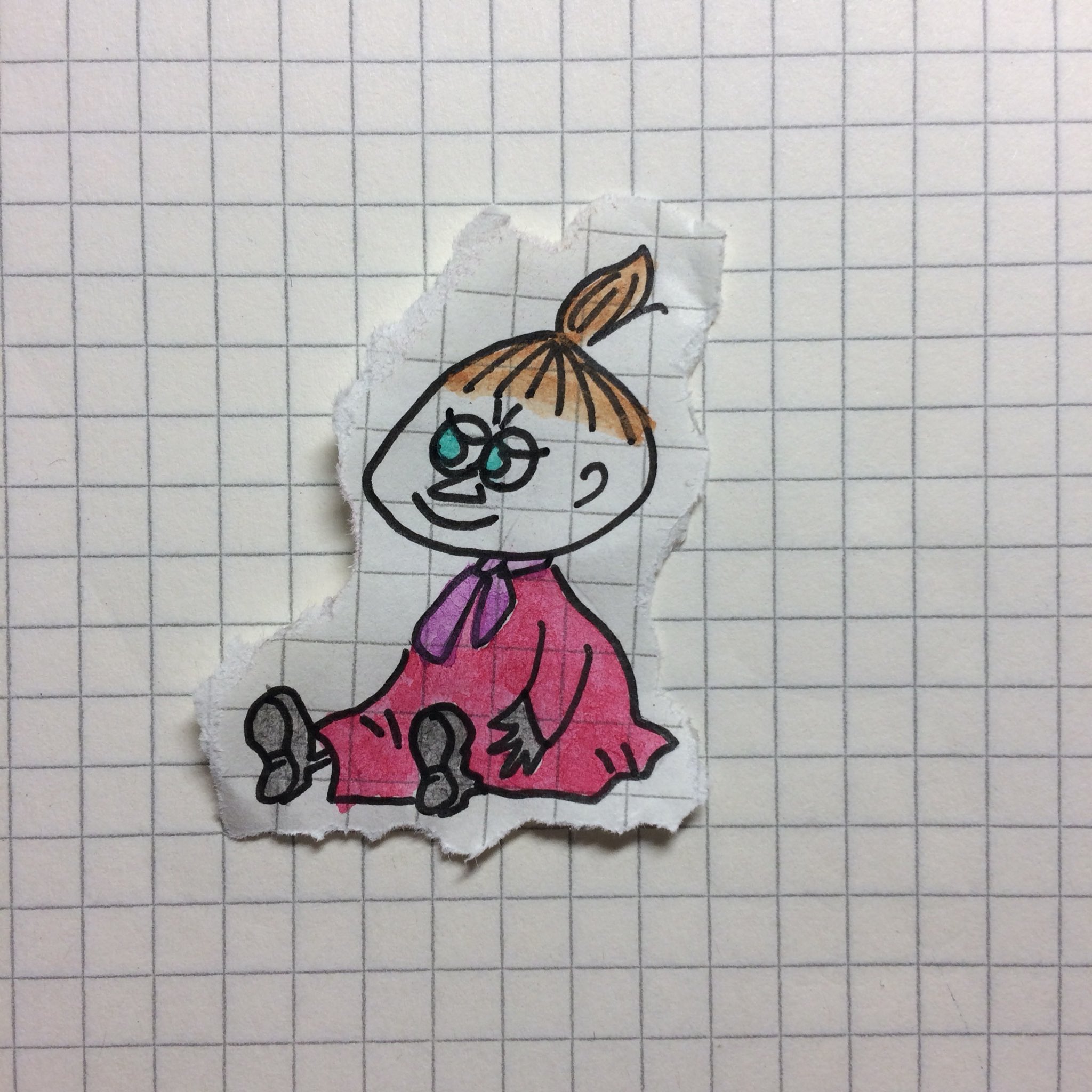 טוויטר ドギョムまる בטוויטר ぜひ 簡単なのでみなさんも書いてみてください ムーミン リトルミイ らくがき イラスト フォロバ T Co Yiasccqzbj