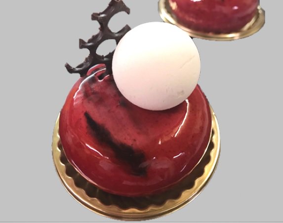 球体ケーキ