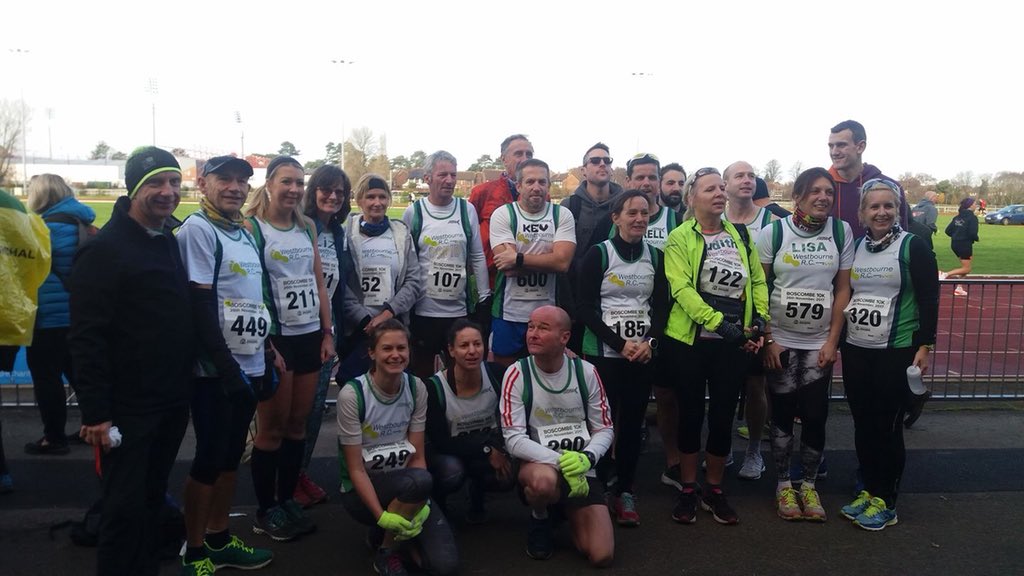 Westies in their vesties at this morning’s chilly Boscombe 10k. Well done everyone! That nicely concludes the 2017 Dorset Road Race League season #Girlpower