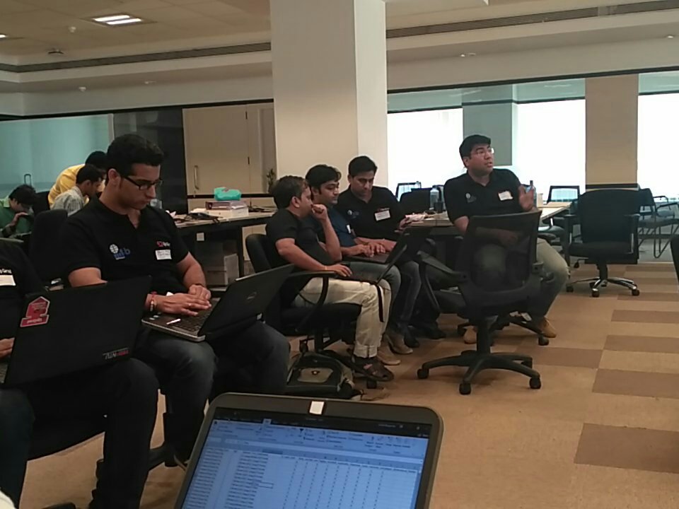upGrad_edu's tweet photo. The final session. Data Quiz!
#UpGrad_edu
#upgradbasecamp
#DataScience
#Mumbai https://t.co/pliOWL4GP7