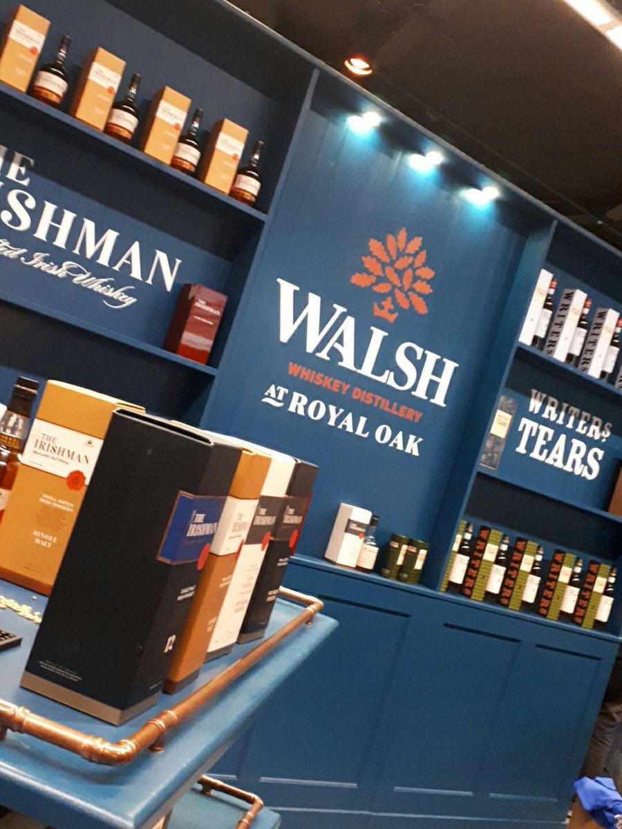 anneco_design's tweet photo. Looks like @WhiskeyLiveDub was a great success yesterday. Stand looked great @WalshWhiskey #display #graphics #standgraphics #GraphicDesign #memorable https://t.co/pm84sVBKhp