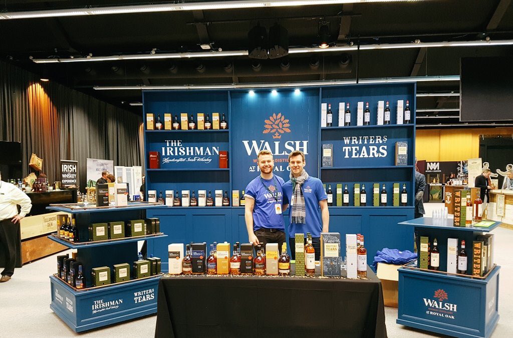 anneco_design's tweet photo. Looks like @WhiskeyLiveDub was a great success yesterday. Stand looked great @WalshWhiskey #display #graphics #standgraphics #GraphicDesign #memorable https://t.co/pm84sVBKhp