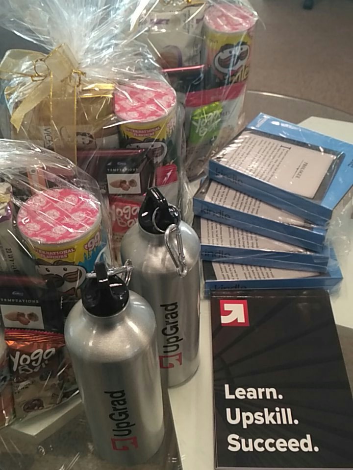 upGrad_edu's tweet photo. Goodies for the learners!
#UpGrad_edu
#upgradbasecamp
#DataScience
#Mumbai https://t.co/7LrQhRWJNh
