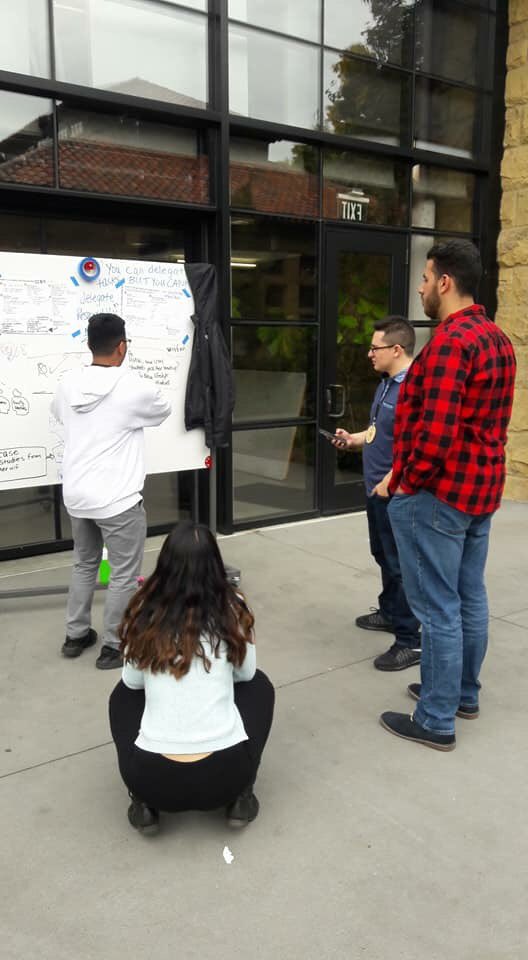 MoodyKhedr's tweet photo. The @CityCollegeNY team at @stanforddschool @uifellows Silicon Valley #ui5 Meetup! We had a blast....coming back more ready than ever to innovate, inspire and leave impact. TY @cpowellschool @Vgbcc1 @kevinrfoster @DeeMozeleski @ZahnCenterNYC for making it possible! https://t.co/49n1jlGXD8