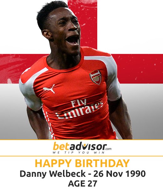 Happy Birthday to Danny Welbeck   