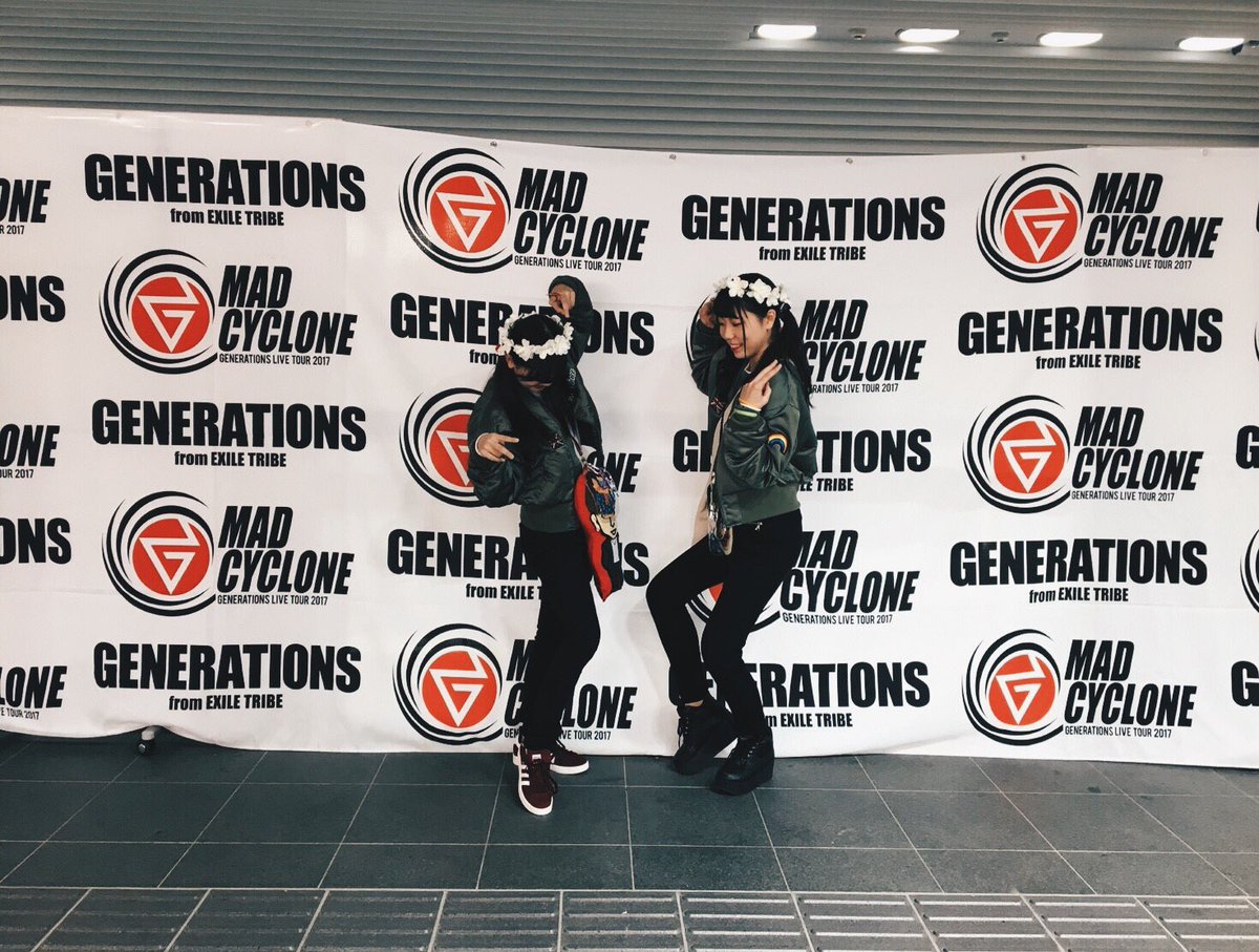 _Cham1010's tweet photo. 🌪 MADCYCLONE in Mie 🌪
.
#Chamaru #ちゃむまる
#GENERATIONS #MADCYCLONE
#三重県営サンアリーナ #MC #GENE https://t.co/MO4f0GwfES