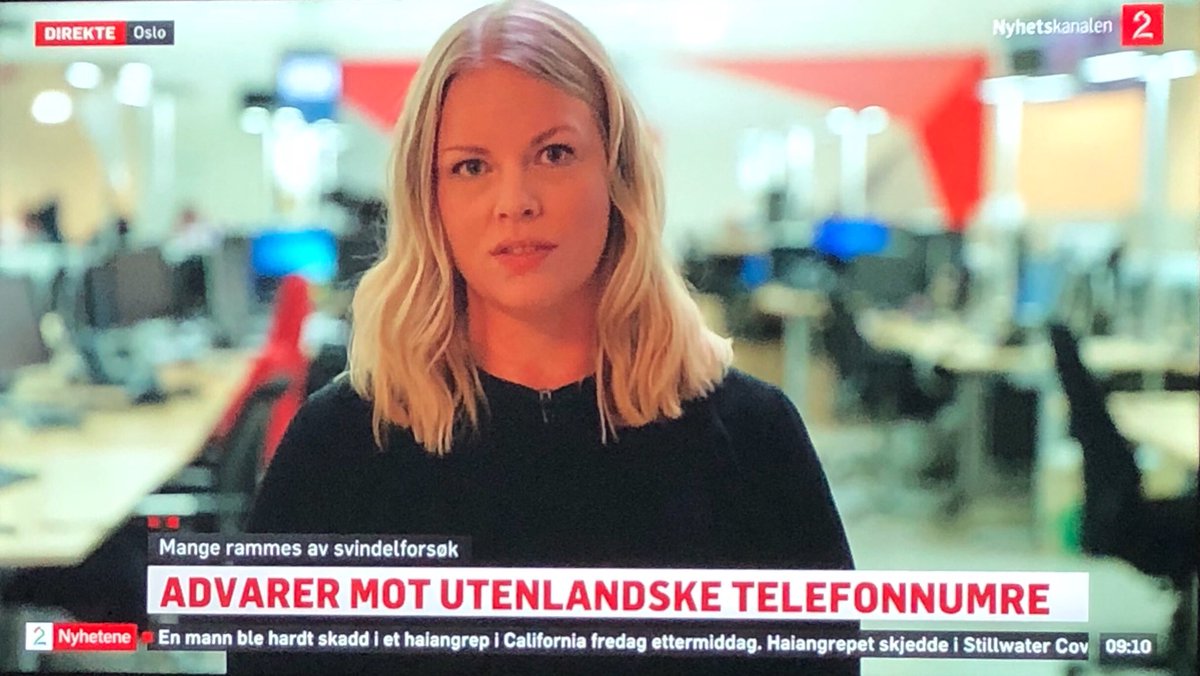 Takk for meg og at dere setter telefonsvindel på agendaen <a href="/tv2nyhetene/">Vi har flyttet til @tv2nyheter</a> 📲 78 000 svindelanrop sperret forrige uke <a href="/TelenorSOC/">Telenor SOC</a> @TelenorN_presse  <a href="/HTNilsen/">Hanne Tangen Nilsen</a> #digitalsikkerhet #2nyhetene