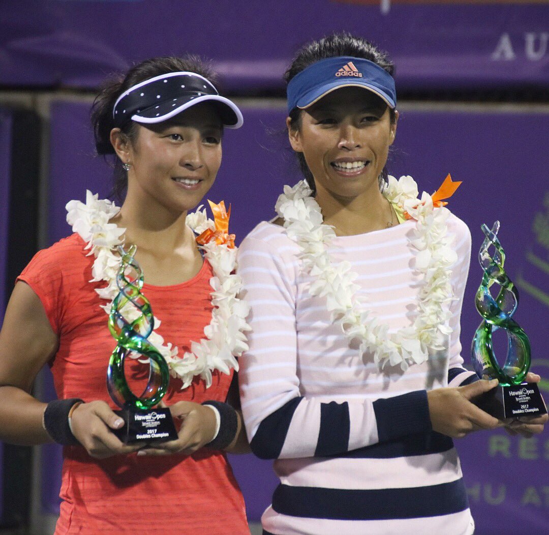 Hawaii Open on Twitter "The 2017 Hawaii Open women's doubles winners