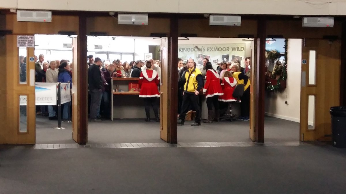 OnlyInTheWild's tweet photo. Doors about to open @WestpointExeter @ShoppingFayre @OnlyInTheWild trading in row G opposite @josiesco Last day today then off to @basingstoke from Dec 4th in #themalls with @CIAMarquees #xmas shopping #festive fun #MerryChristmas https://t.co/SlwcoRF39c