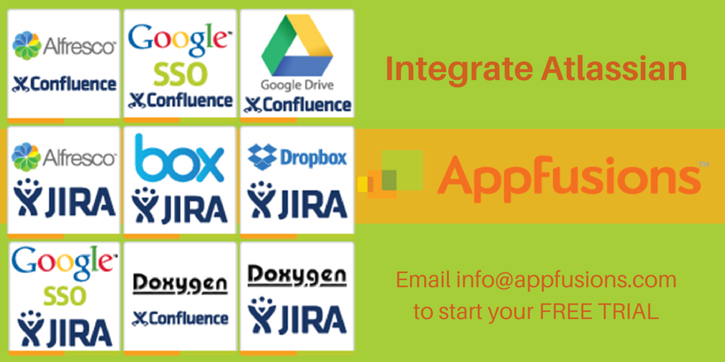 AppFusions's tweet image. Collaborate with your team easier - integrate tools seamlessly into #Confluence #JIRA @appfusions  Eval today!  appfusions.com
