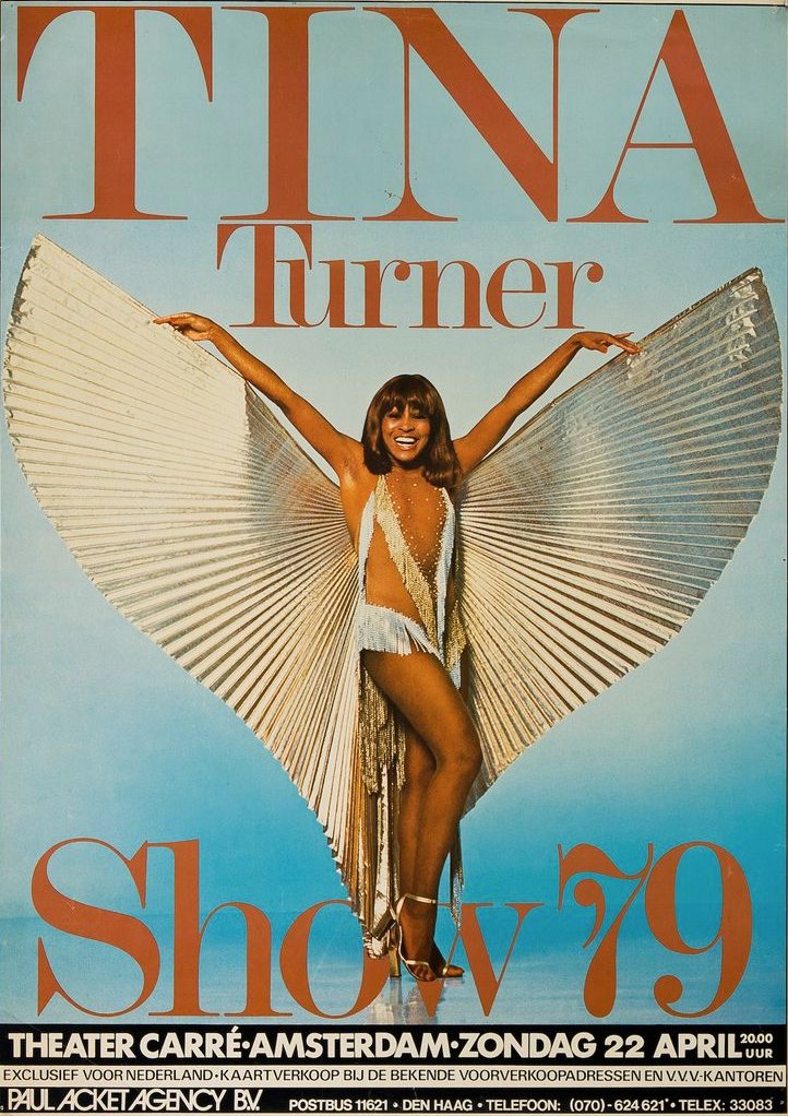 Happy birthday to Tina Turner, 78 today. Next year in Amsterdam! 