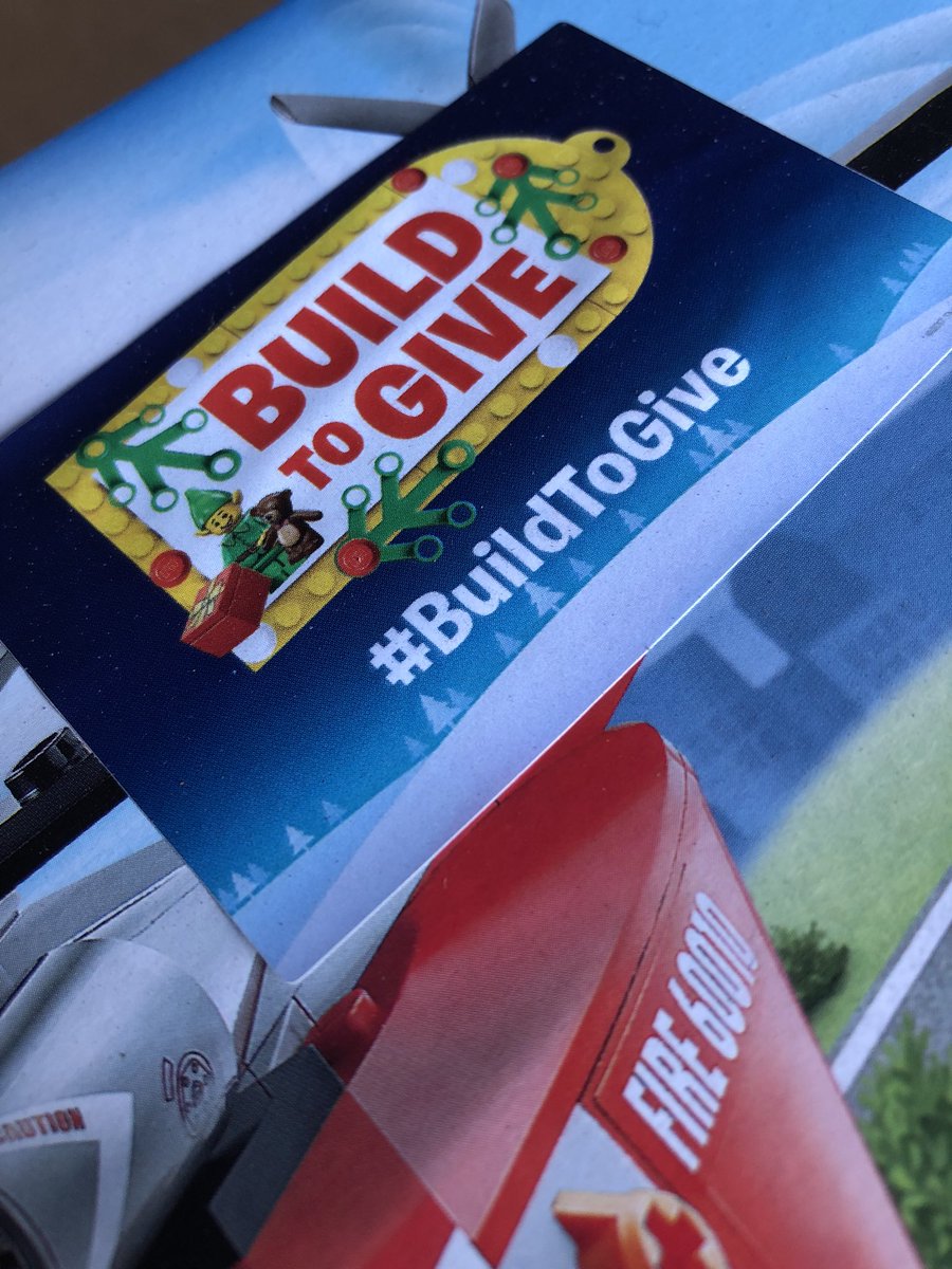 We are helping fairy bricks today with their #buildtogive campaign