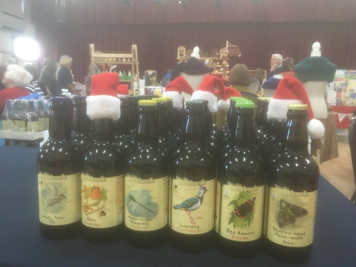 All set up for a fab day at <a href="/ROTFoodFair/">RadcliffeFood&Gift</a> Carols, Xmas light switch on and our beers at the bar! Woohoo!