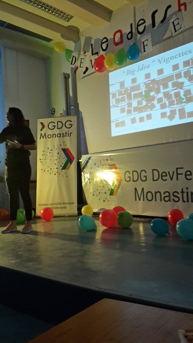 houda_rouaissi's tweet photo. at #gdgdevfestMonastir with @AhlemButterfly talking about #DesignThinkings
#gdgdevfest17 #womantechmakers #womentechmakersBizerte #WomenTechmakersMonastir #localguides https://t.co/xfXyXanD9T