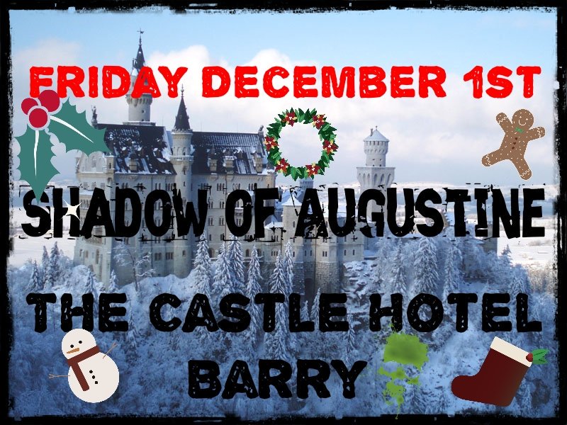 Niko_B's tweet photo. Friday 1st December I'm with @shadowaugustine playing the #heavymetal hitting tunes The Castle Hotel #Barry @BarryTownOnline #music #livemusic #liveband #stage #rock #HEAVYMETAL #supportlivemusic @Gigs_in_SW #cardiffmusic #musiccardiff https://t.co/gce3sX2v0k