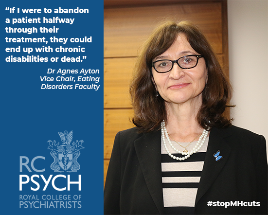 rcpsych's tweet photo. Govt has repeatedly promised additional £1b for #mentalhealth. @NHSEngland now say we may not get this. Join our campaign #StopMHCuts - retweet and say how it will affect you if £ does not come through.
 
5 days to make a difference. https://t.co/tY7fA1e9Yp